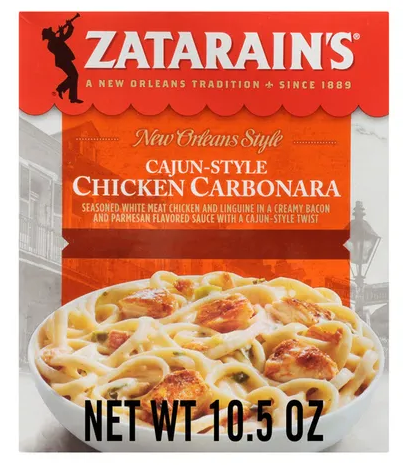 Zatarain's Cajun Style Chicken Carbonara - 10.5 OZ