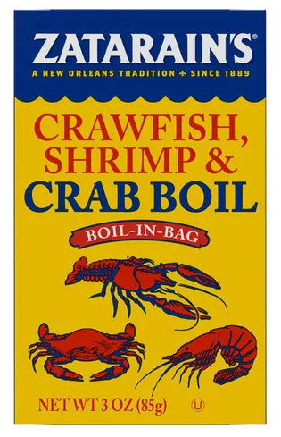 Zatarain's Crawfish Shrimp and Crab Boil In a Bag - 3 OZ