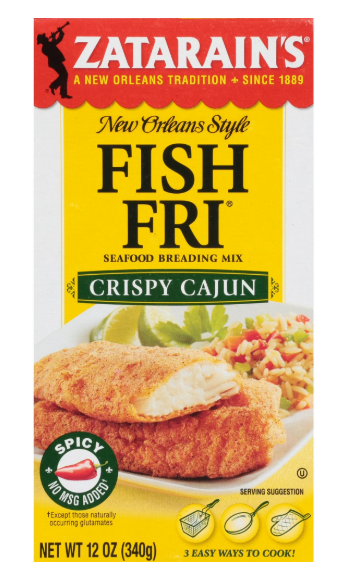 Zatarain's Crispy Cajun Fish Fri