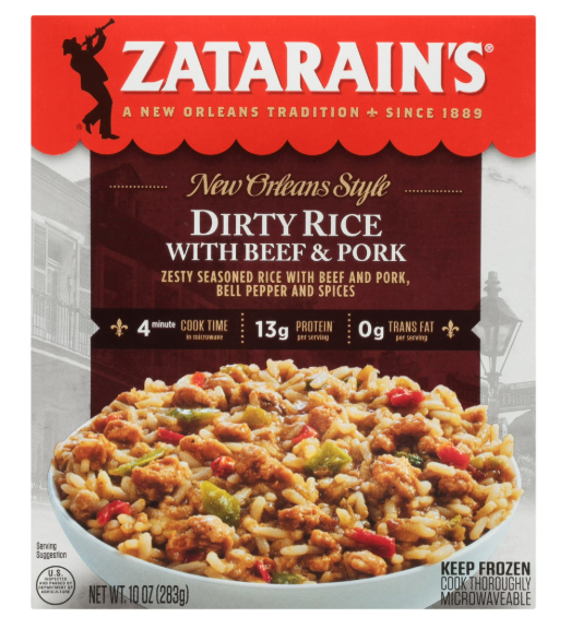 Zatarain's Dirty Rice with Beef and Pork - 10 OZ