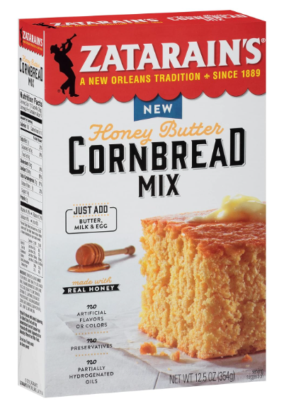 Zatarain's Honey Butter Cornbread Mix - 12.5 OZ