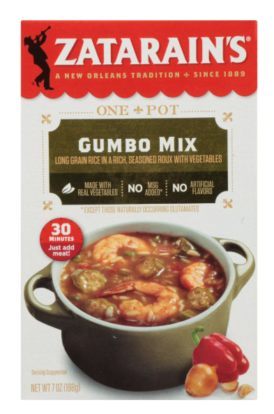 Zatarain's Gumbo Mix with Rice - 7 OZ