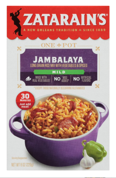 Zatarain's Jambalaya Mix Mild - 8 OZ